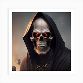 Skeleton Art Print