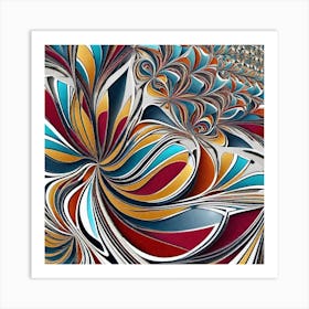 Abstract Fractal Art Print