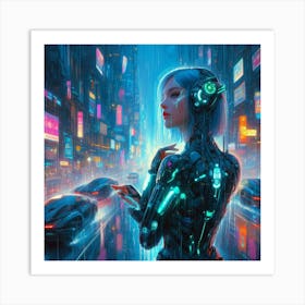 Cyber Art Print