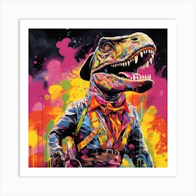 T-Rex 4 Art Print