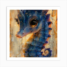 Seahorse 1 Art Print