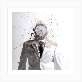 Clock Face Art Print