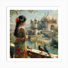 Indian Woman 1 Art Print