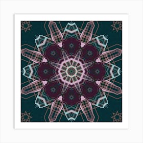 Abstract Mandala 1 Art Print