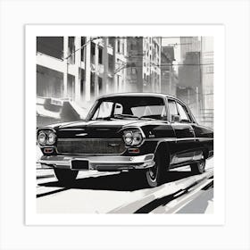 Chevrolet Bel Air 2 Art Print