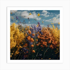 Field Of Flowers 2 Art Print