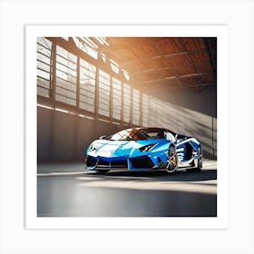 Lamborghini 131 Art Print