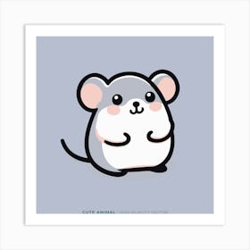 Cute Mouse 11 Art Print