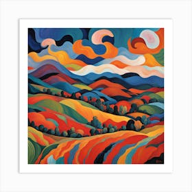 Landscapes By Person Art Print