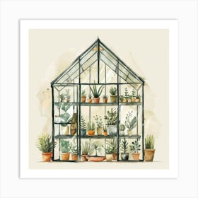 Greenhouse 10 Art Print