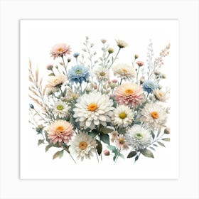 Flowers of Cynia 2 Art Print