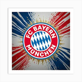 FC Bayern München Logo Wall Art 42 Art Print