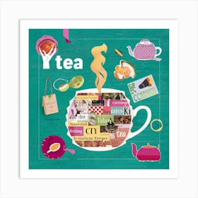 Tea Art 396 Art Print