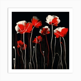 Red Poppies Art Print