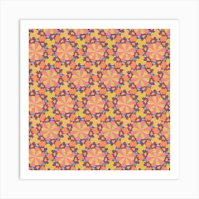 Pattern Decoration Abstract Flower 1 Art Print