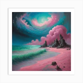 Pink Sky Art Print