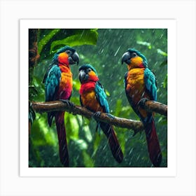 3birds Art Print