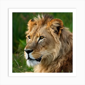 Lion 25 Art Print