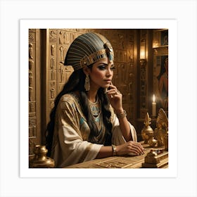 Egyptian Queen 14 Art Print