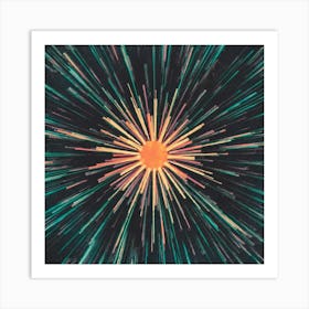 Sunburst 2 Art Print