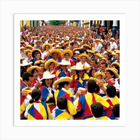 Colombian Festivities (68) Art Print