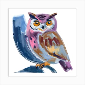 Owl 09 Art Print