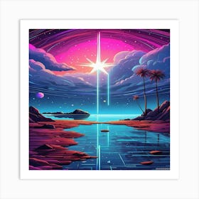 Starry Sky Art Print