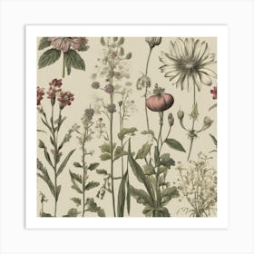 Wildflowers 29 Art Print