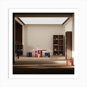 Eidos Furniture Set Day Art Print