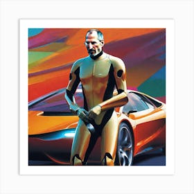 Steve Jobs 2 Art Print