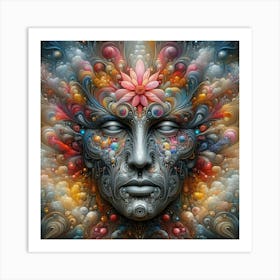 Psychedelic Art 4 Art Print