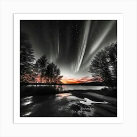 Aurora Borealis 42 Art Print