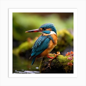 Kingfisher 5 Art Print