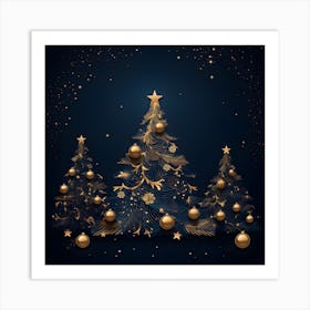 Christmas Tree 10 Art Print