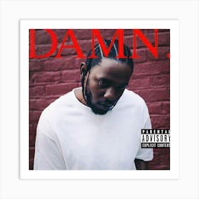 Kendrick Lamar Album Fanart 9 Art Print