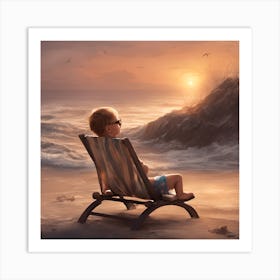 what a sunset! Art Print