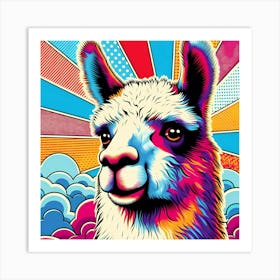 Llama 4 Art Print