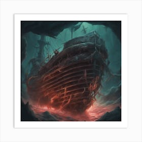 Ship Of The Dead Art Print