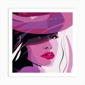 Purple Beauty Art Print