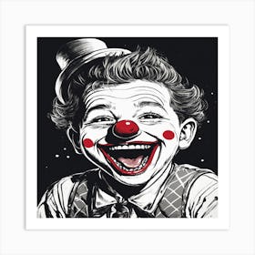 Clown 1 Art Print