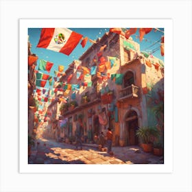 Mexico City 1 Art Print