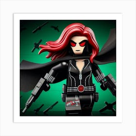 Black Widow Art Print