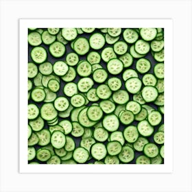 Cucumber As A Logo Haze Ultra Detailed Film Photography Light Leaks Larry Bud Melman Trending (6) Art Print