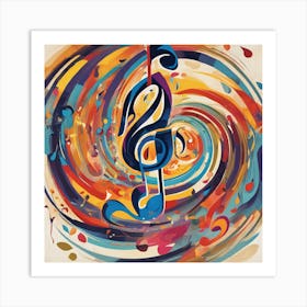 Music Note 2 Art Print