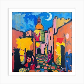 Street Scene 3 Art Print