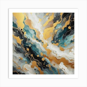 Abstract Painting 6 Art Print