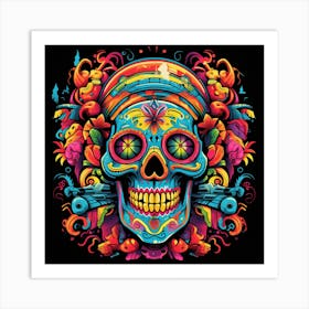 Sugar Skull Art Print