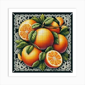 Oranges 1 Art Print