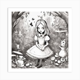 Alice In Wonderland Art Print