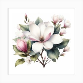 Magnolia Art Print